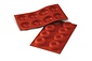 Siliconen vorm 8 x savarin 6,5cm