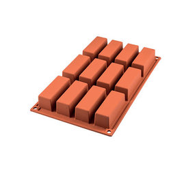 Silikomart Siliconen vorm 12 x minicake 7,9cm