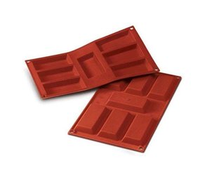 Silikomart Siliconen vorm 7 x financier 9,5cm