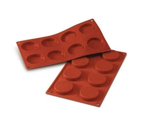 Silikomart Siliconen vorm 8 x florentin 6cm