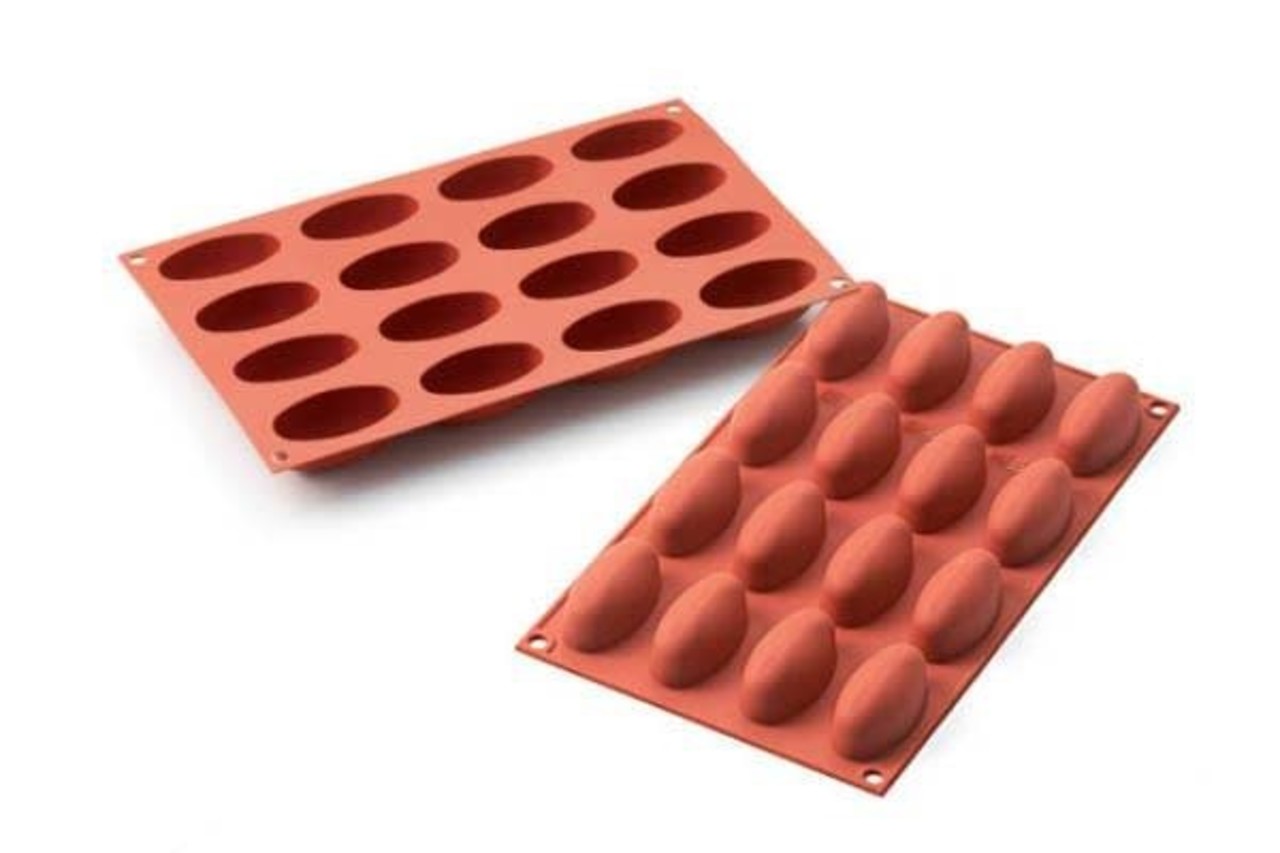 Silikomart Siliconen vorm 16 x nigiri 6cm