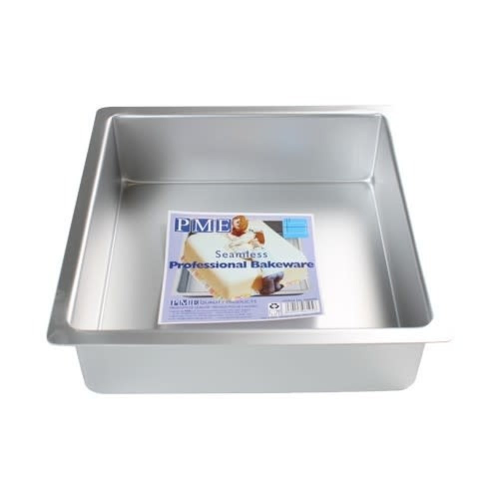 PME Anodized aluminum square cake pan15x15x7,5cm