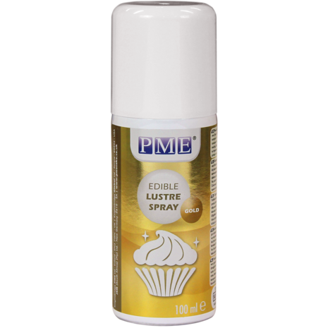 PME Edible color spray 100ml gold PME Edible color spray 100ml gold