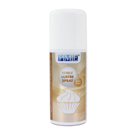 PME Kleurspray eetbaar roze-goud 100mL