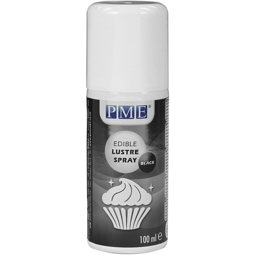 PME Kleurspray eetbaar zwart 100mL PME Kleurspray eetbaar zwart 100mL