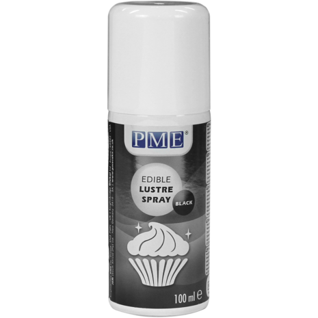 PME Kleurspray eetbaar zwart 100mL PME Kleurspray eetbaar zwart 100mL