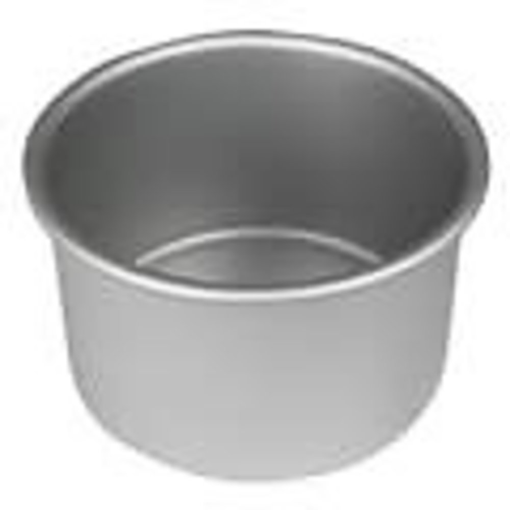 Decora Seamless anodized aluminum round professional baking pan, 15 cm, 7.5 cm high