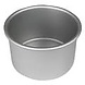 Decora Seamless anodized aluminum round professional baking pan, 15 cm, 7.5 cm high
