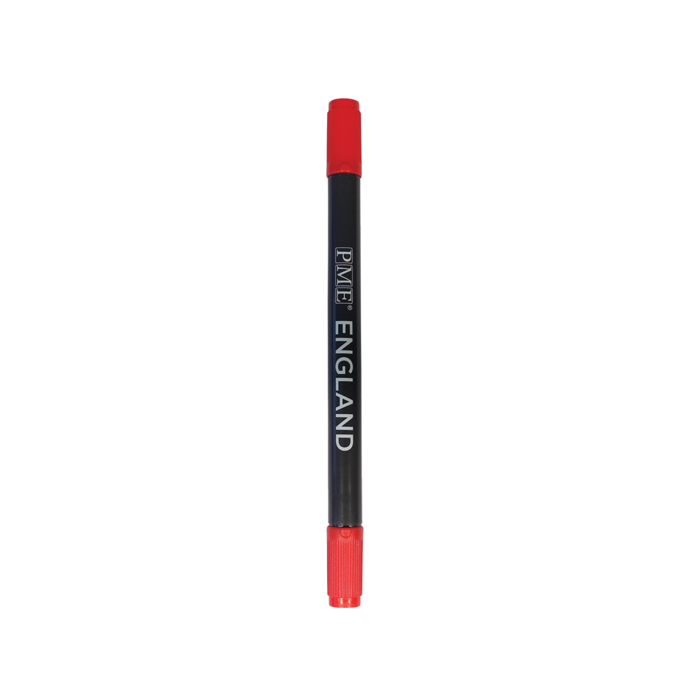 PME 2-sided edible ink pen with refill red PME 2-sided edible ink pen with refill red