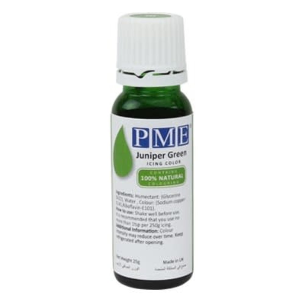 PME Liquid Food coloring 25g "Juniper Green"