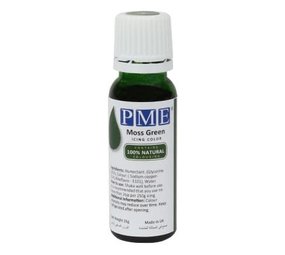 PME Liquid Food coloring 25g "Moss Green" PME Liquid Food coloring 25g "Moss Green"