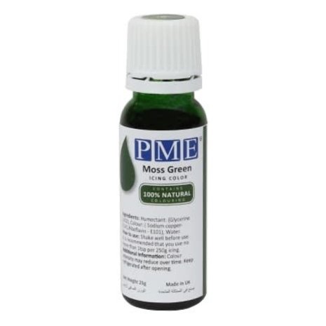 PME Kleurstof vloeibaar "Moss Green" 25g