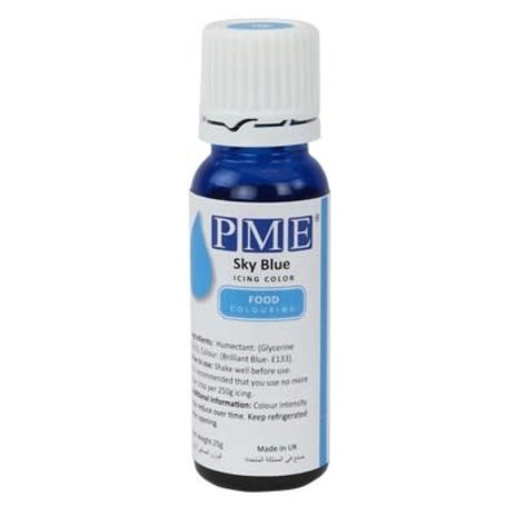 PME Liquid Food coloring 25g "Sky Blue"