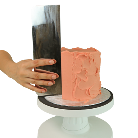 PME Tall stainless steel side scraper