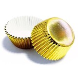 PME 45 metallic gold mini cake cups PME 45 metallic gold mini cake cups