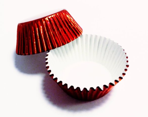 PME 30 metallic rode cupcakevormen