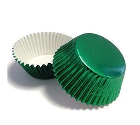 PME 30 metallic green cake cups PME 30 metallic green cake cups