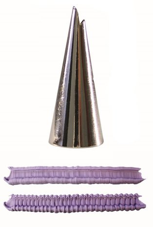 PME Spuitmondje "frill tube double"