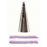 PME Spuitmondje "frill tube multiple waved design"