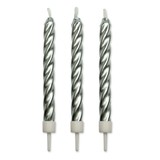 PME 10 silver twist candles PME 10 silver twist candles