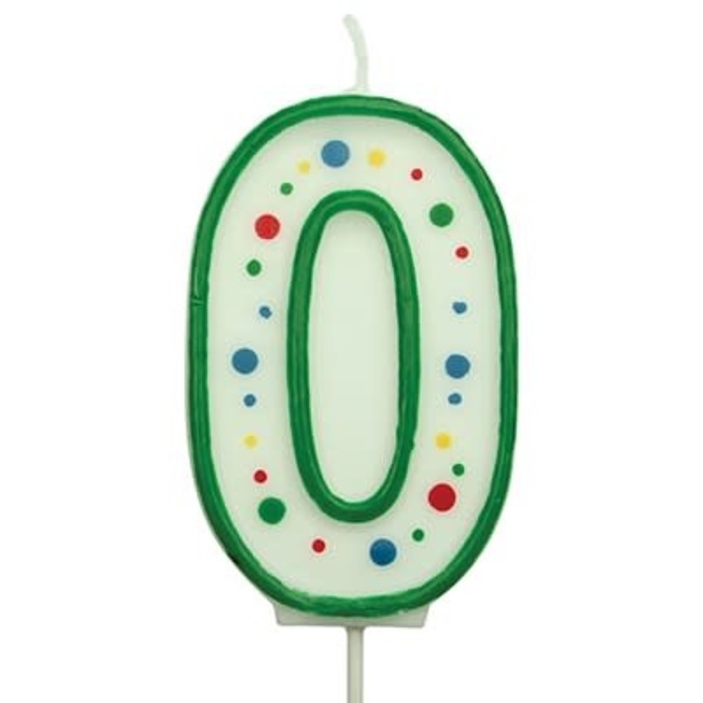 PME Numeral candle 0 PME Numeral candle 0