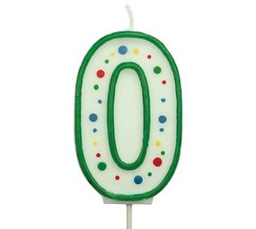 PME Numeral candle 0 PME Numeral candle 0