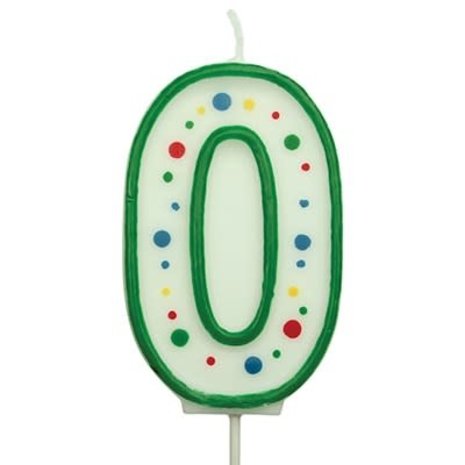 PME Numeral candle 0 PME Numeral candle 0