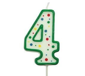 PME Numeral candle 4 PME Numeral candle 4