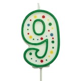 PME Numeral candle 9 PME Numeral candle 9