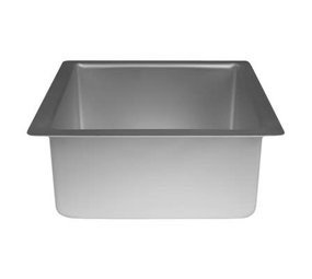 Decora Geanodiseerde aluminium vierkante bakvorm, 20 cm, 10 cm hoog