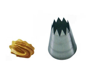 Martellato Spuitmondje open ster 4mm Martellato Spuitmondje open ster 4mm