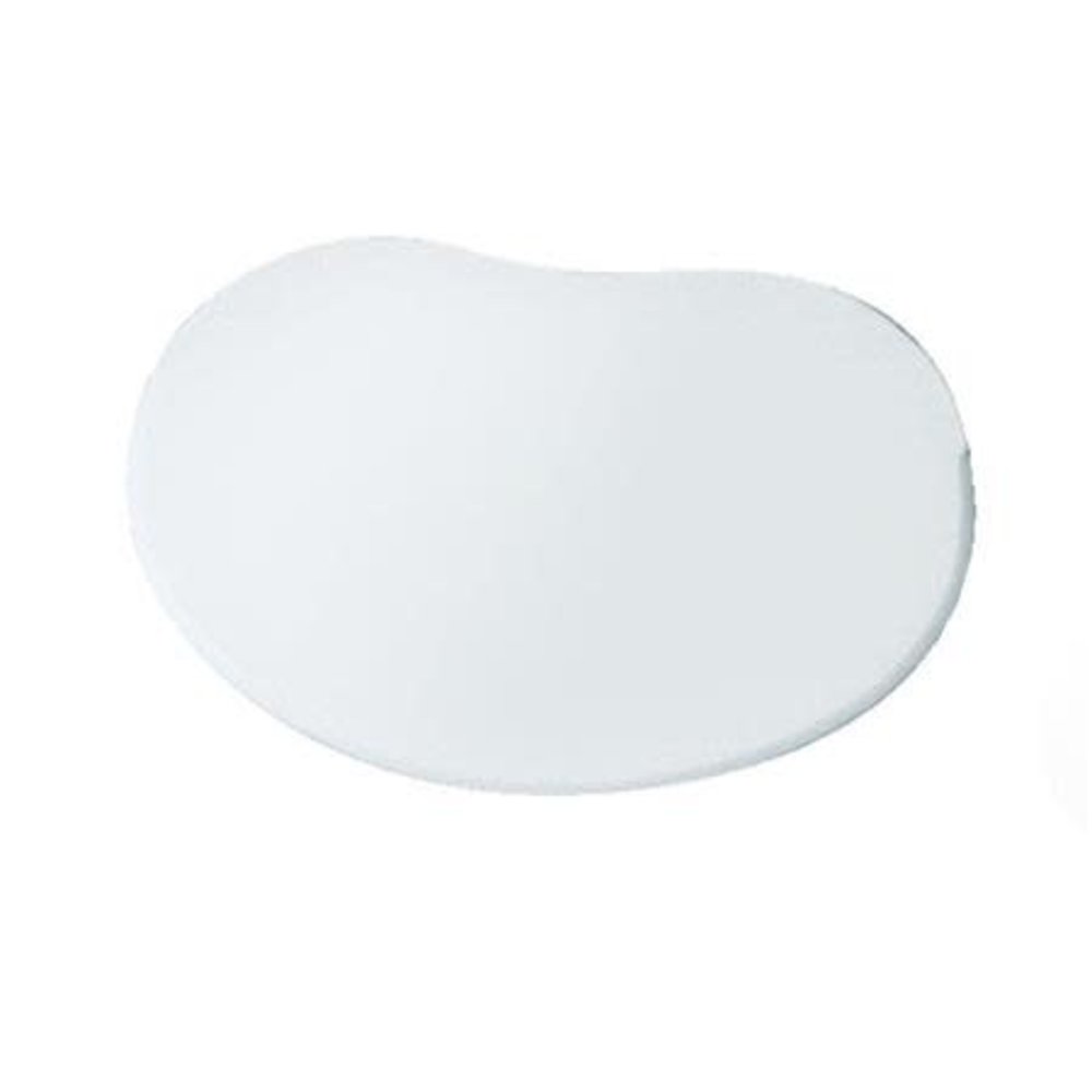 Martellato Deegschraper wit hard 14x9cm Martellato Deegschraper wit hard 14x9cm