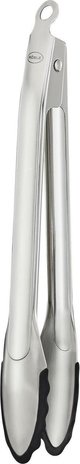 Rösle Gourmet silicone one-handed locking tongs 30cm