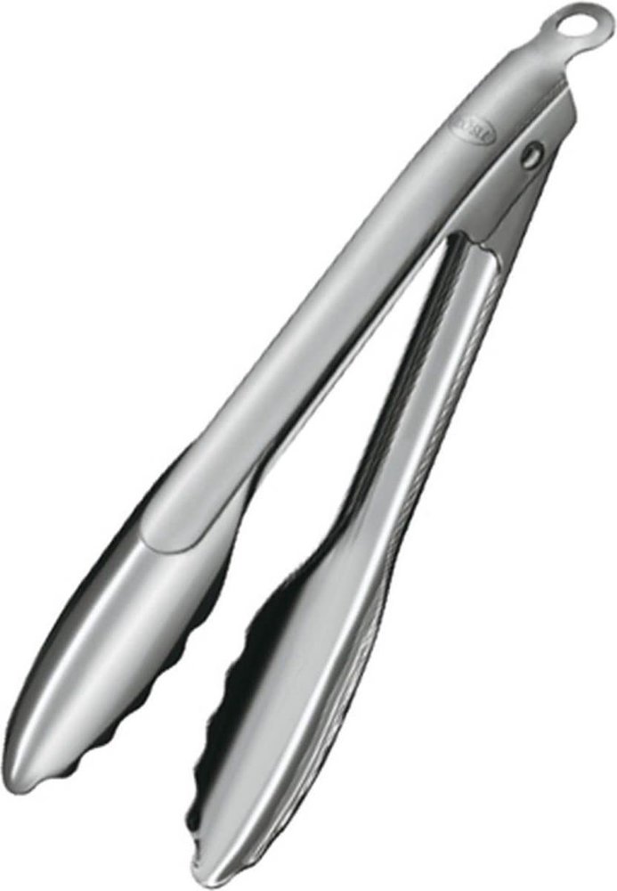 Rösle Gourmet stainless steel one-handed locking tongs 30cm Rösle Gourmet stainless steel one-handed locking tongs 30cm