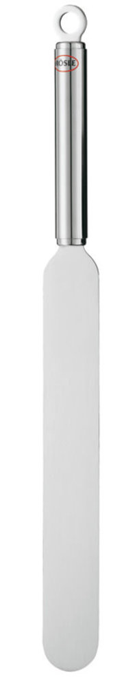 Rösle RVS recht paletmes 39cm