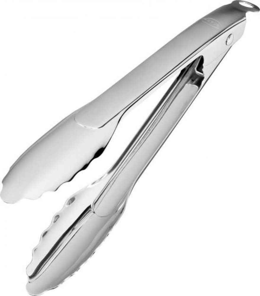 Rösle Gourmet stainless steel one-handed locking tongs 23cm Rösle Gourmet stainless steel one-handed locking tongs 23cm