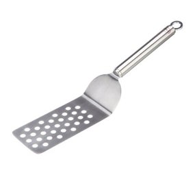 Rösle Geknikte geperforeerde spatel 32cm Rösle Geknikte geperforeerde spatel 32cm