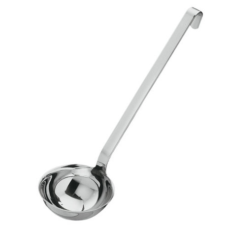 Rösle Stainless steel hook ladle with pouring ring 9cm 0,16L