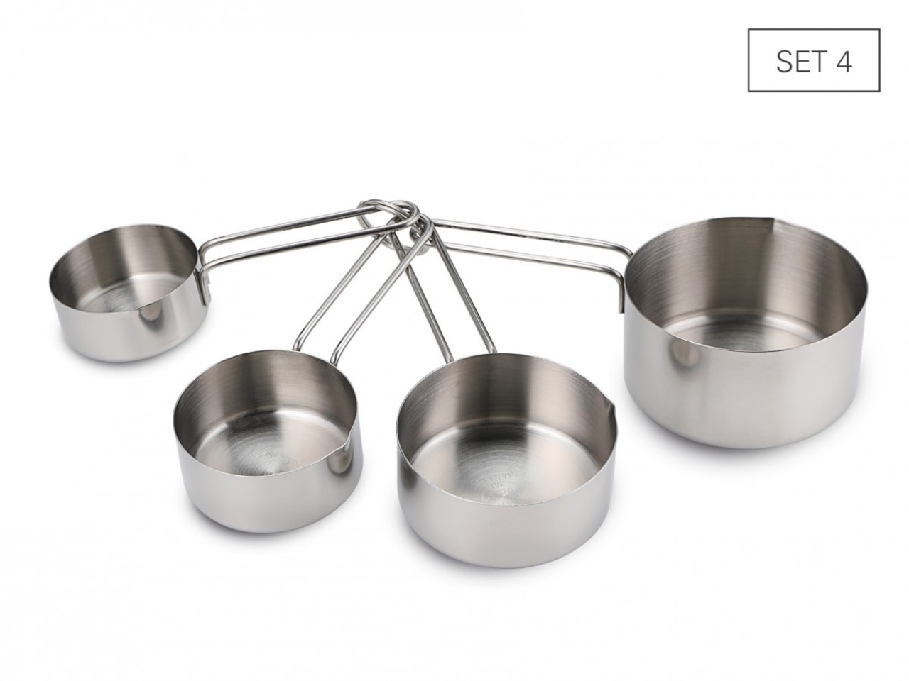 Weis Measuring cup set (whole, half, quarter, eighth) Weis Measuring cup set (whole, half, quarter, eighth)