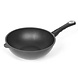 AMT 32 cm non-stick wok with induction base. AMT 32 cm non-stick wok with induction base.