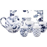 Tokyo Design Studio Teapot 1.3L with 4 cups of 170ml in gift box Tokyo Design Studio Teapot 1.3L with 4 cups of 170ml in gift box
