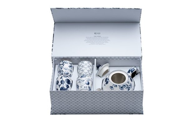 Tokyo Design Studio Teapot 1.3L with 4 cups of 170ml in gift box Tokyo Design Studio Teapot 1.3L with 4 cups of 170ml in gift box