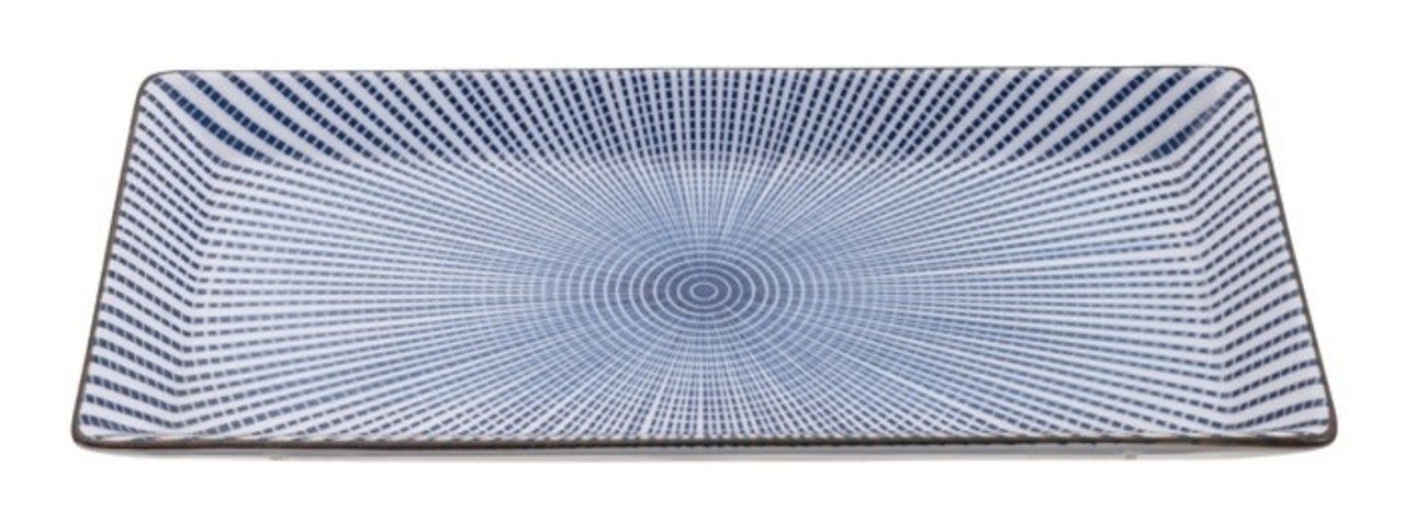Tokyo Design Studio Bord Sendan Blue 23x11cm Tokyo Design Studio Bord Sendan Blue 23x11cm