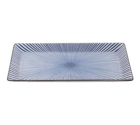 Tokyo Design Studio Bord Sendan Blue 23x11cm