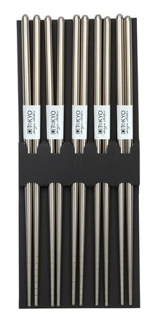 Tokyo Design Studio 5 sets of stainless steel chopsticks Tokyo Design Studio 5 sets of stainless steel chopsticks