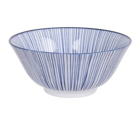 Tokyo Design Studio Kom 15cm met streeppatroon Tokyo Design Studio Kom 15cm met streeppatroon