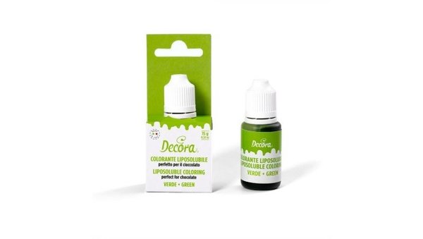 Decora Chocolate food coloring 15g green Decora Chocolate food coloring 15g green