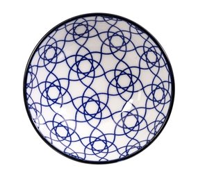 Tokyo Design Studio Schaaltje 9,5cm met streeppatroon