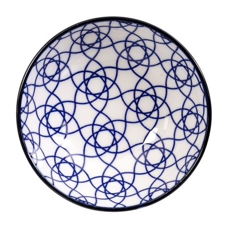 Tokyo Design Studio Schaaltje 9,5cm met streeppatroon