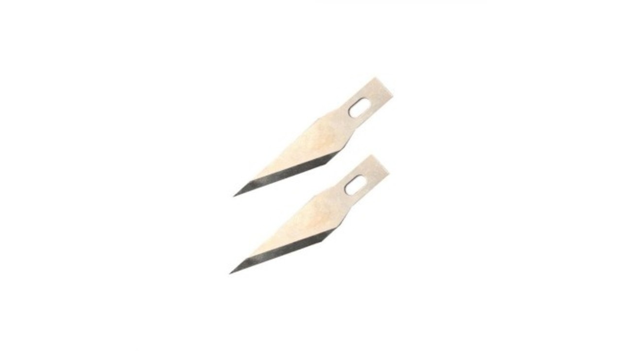 Decora Stalen reserve scalpelmesjes voor precies snijwerk in suikerwerk, 3 cm Decora Stalen reserve scalpelmesjes voor precies snijwerk in suikerwerk, 3 cm